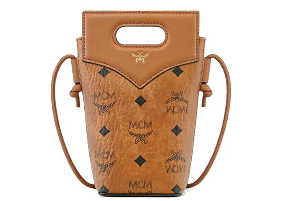 Túi MCM Diamond Crossbody Pouch In Visetos ‘Cognac’ MYZFSAK01CO001