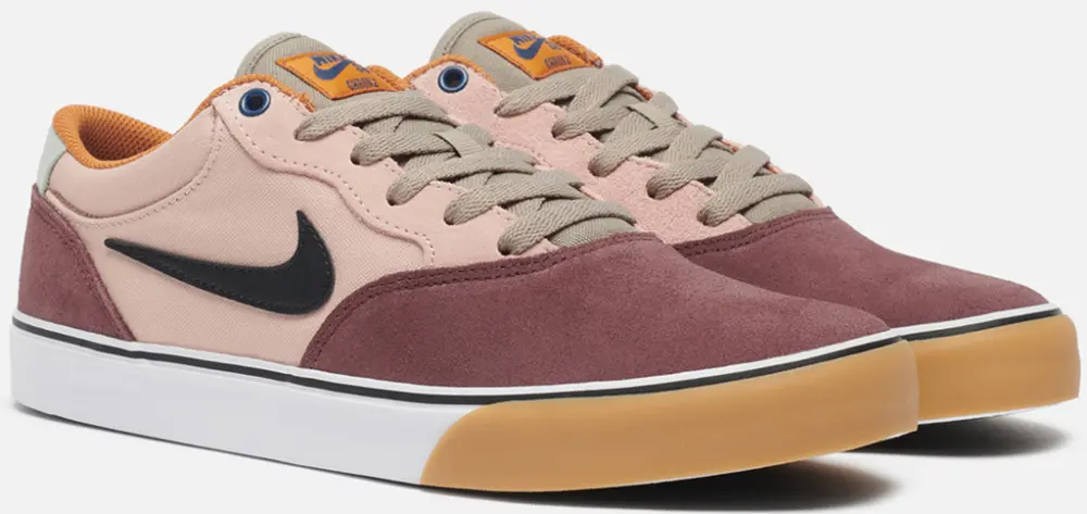 Giày Nike Chron 2 SB ‘Dark Wine Pink Oxford’ DM3493-601 - Ảnh 2