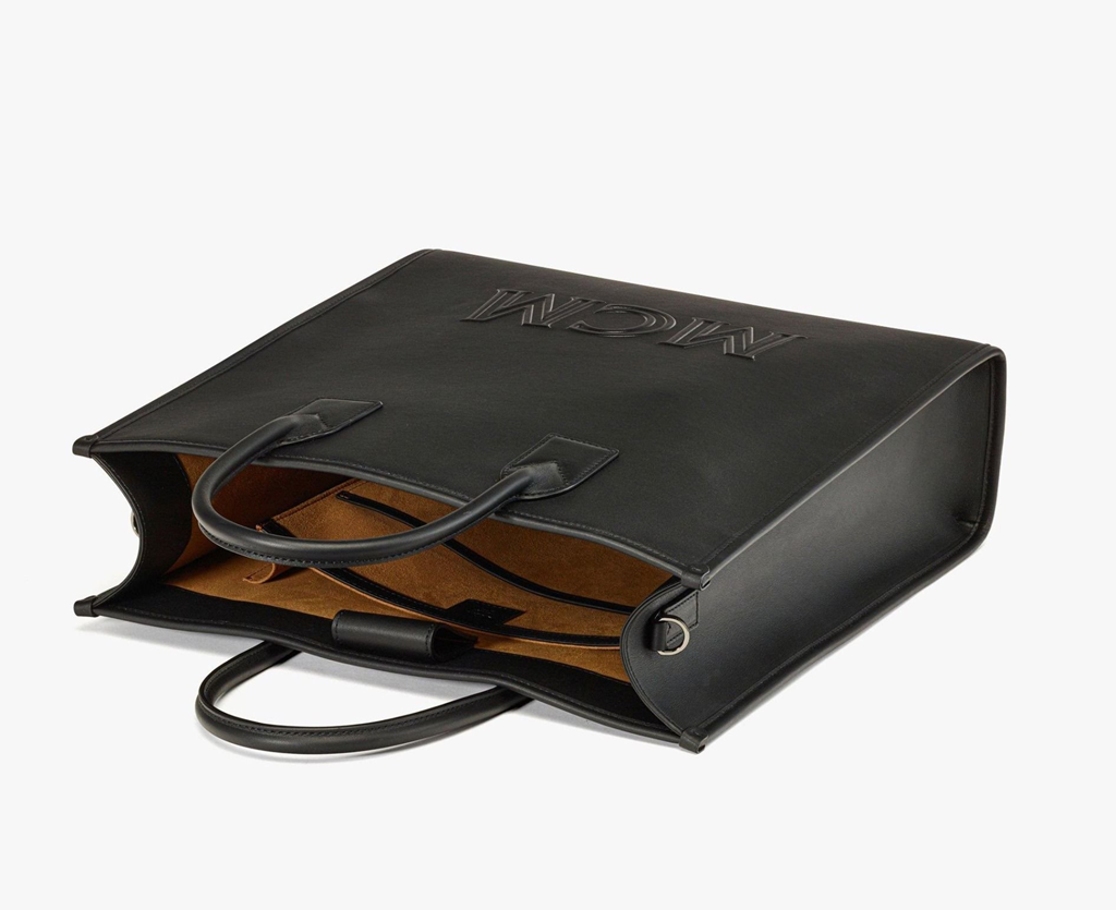 Túi MCM Klassik Tote 'Black' MMTDAKK04BK001 - Ảnh 4