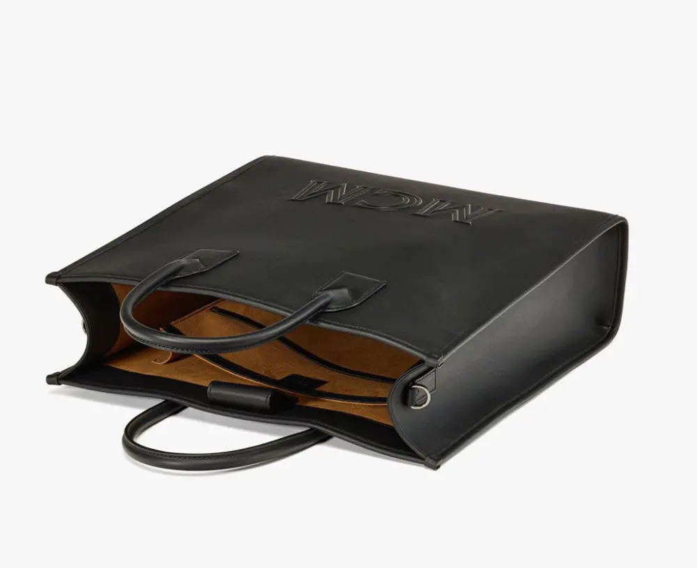 Túi MCM Klassik Tote 'Black' MMTDAKK04BK001 - Ảnh 4