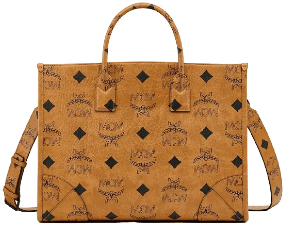 Túi MCM München Tote 'Cognac' MWTDABO02CO001