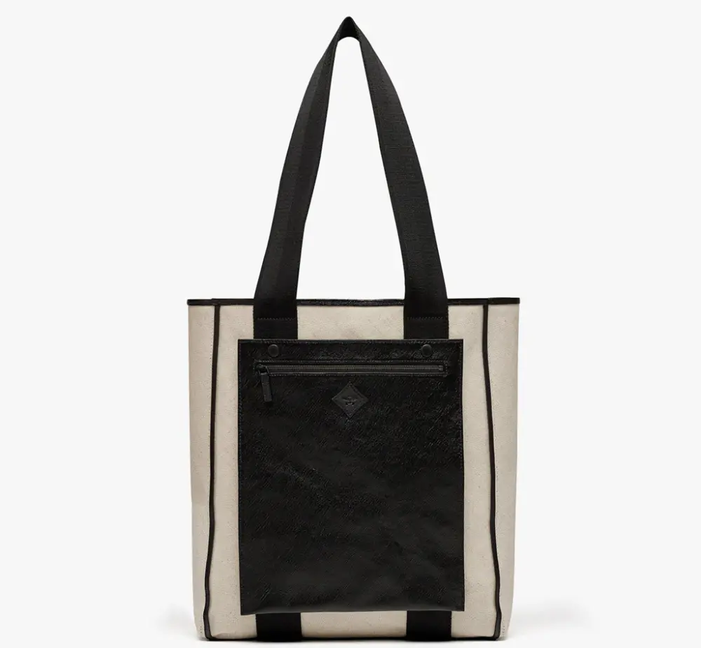 Túi MCM Reversible Diamond Tote 'Black' MMTESAK02BK001 - Ảnh 6