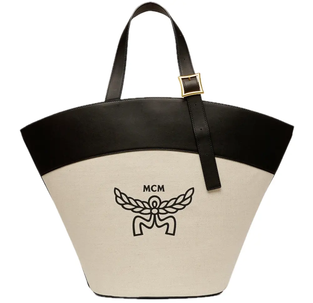 Túi MCM Himmel Tote 'Beige' MWPESAC01BK001