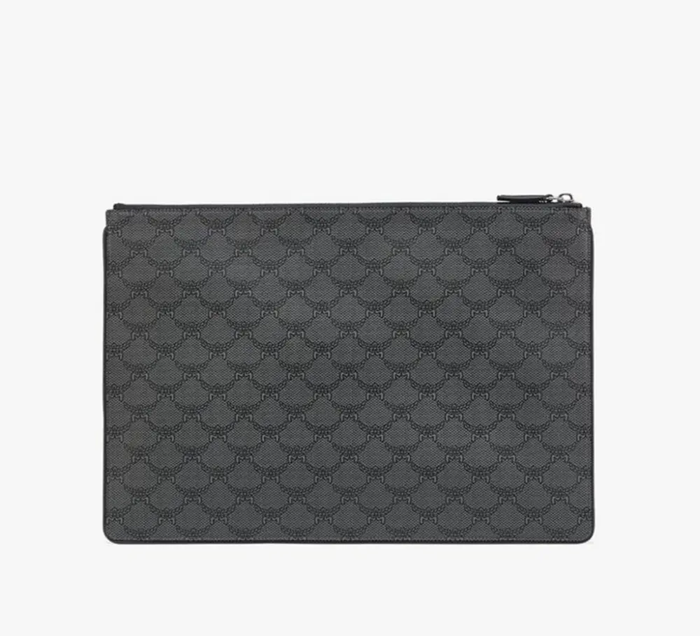 Alternative view of Túi MCM X-Large Himmel Lauretos 'Grey' MXZEAAC08ED001