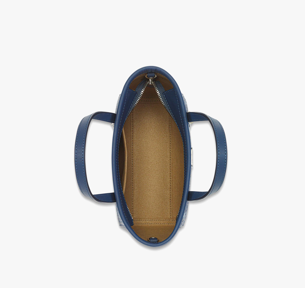 Túi MCM Toni 'Blue Visetos' MWPFAMT081F001 - Ảnh 3