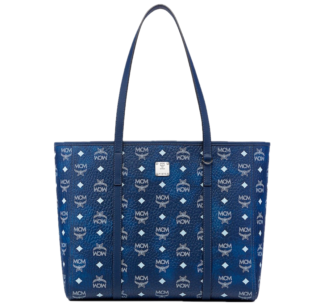 Túi MCM Toni Top-Zip Shopper 'Blue Visetos' MWPFAMT071F001