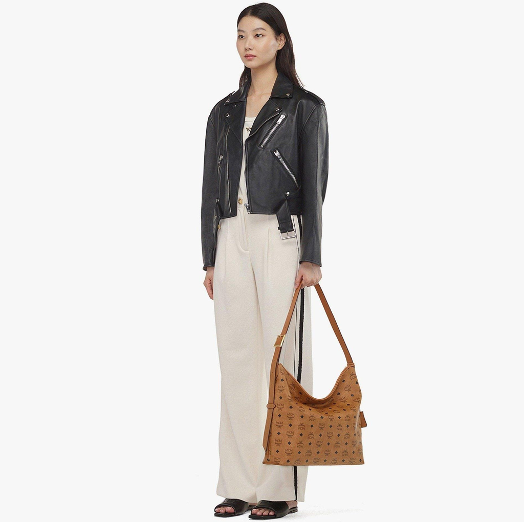 Alternative view of Túi MCM Aren Hobo 'Cognac' MWHESTA02CO001