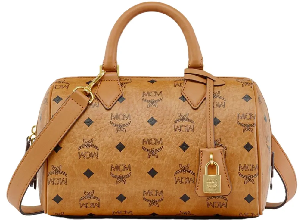 Túi MCM Ella Boston Bag 'Cognac' MWBESEA02CO001