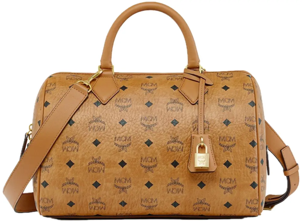 Túi MCM Ella Boston Bag 'Cognac' MWBESEA03CO001