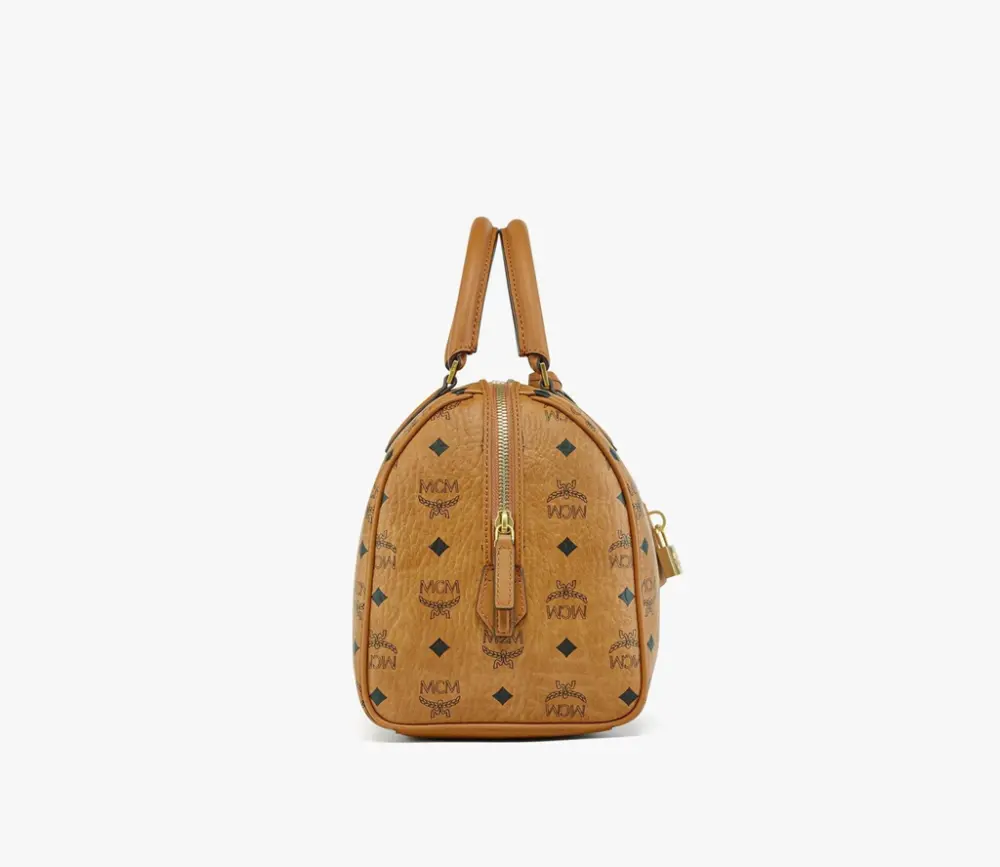 Túi MCM Ella Boston Bag 'Cognac' MWBESEA03CO001 - Ảnh 3