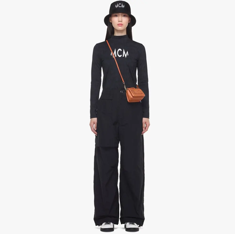 Alternative view of Túi MCM Mode Travia Shoulder Bag 'Brown' MYZDALD02C8001