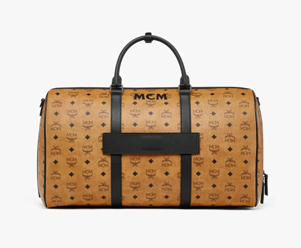 Túi MCM Ottomar Mega Laurel Viseto ‘Cognac’ MMVESTT02CO001 - Ảnh 3