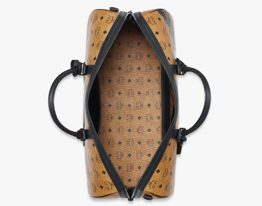 Túi MCM Ottomar Mega Laurel Viseto ‘Cognac’ MMVESTT02CO001 - Ảnh 4