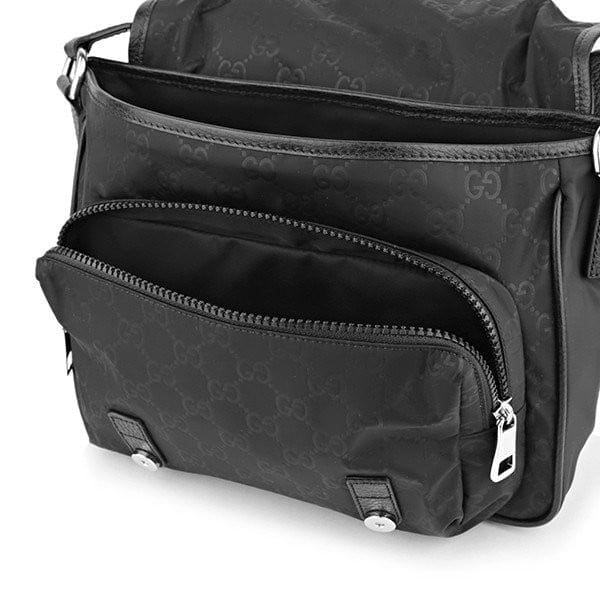 Túi Gucci Shoulder Bag Nylon Shima 'Black' 510335-K28AN-1000 - Ảnh 3