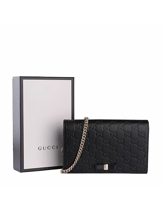 Túi Gucci Bowie Signature Mini Bag 'Black' 431408-CWC1G-1000 - Ảnh 3