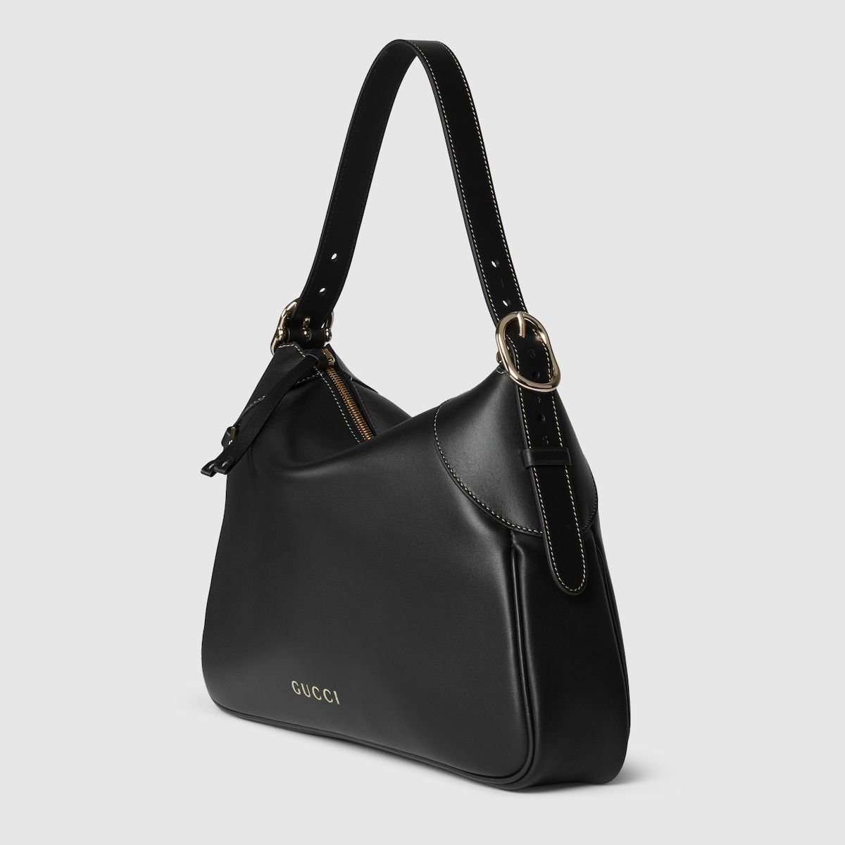 Túi Nữ Gucci Emblem Large Shoulder Bag 'Black' 815217-AAEC2-1000 - Ảnh 6