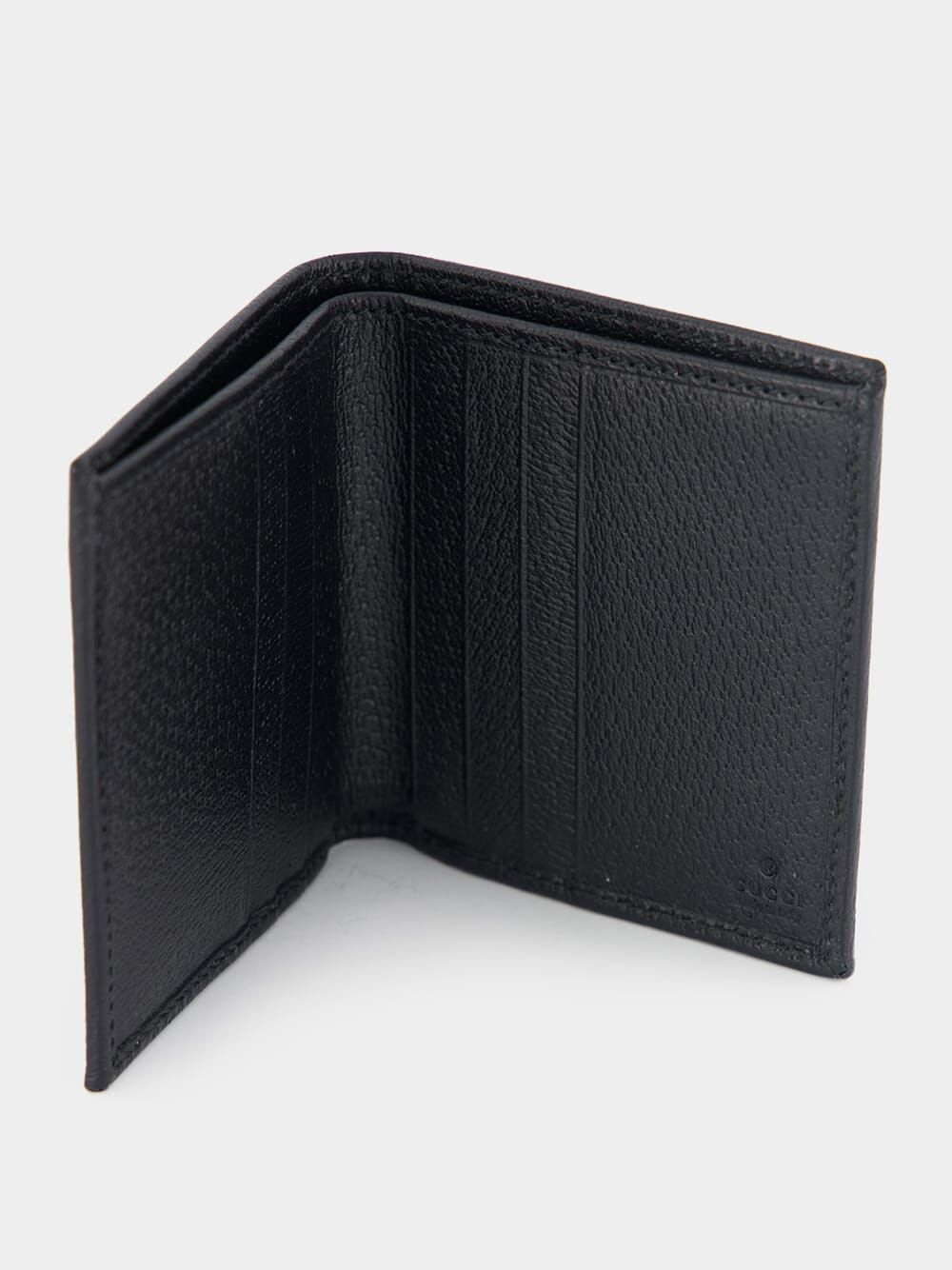 Ví Nam Gucci GG Crystal Bi-Fold Wallet 'Black' 760320-FACHH-1000 - Ảnh 2