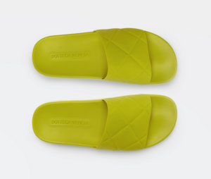 Dép Bottega Veneta Slider ‘Kiwi’ 640050V00P07275 - Ảnh 4