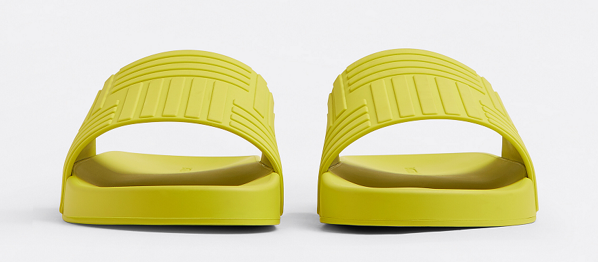 Dép Bottega Veneta Slider 'Kiwi' 690039V1O607278 - Ảnh 3