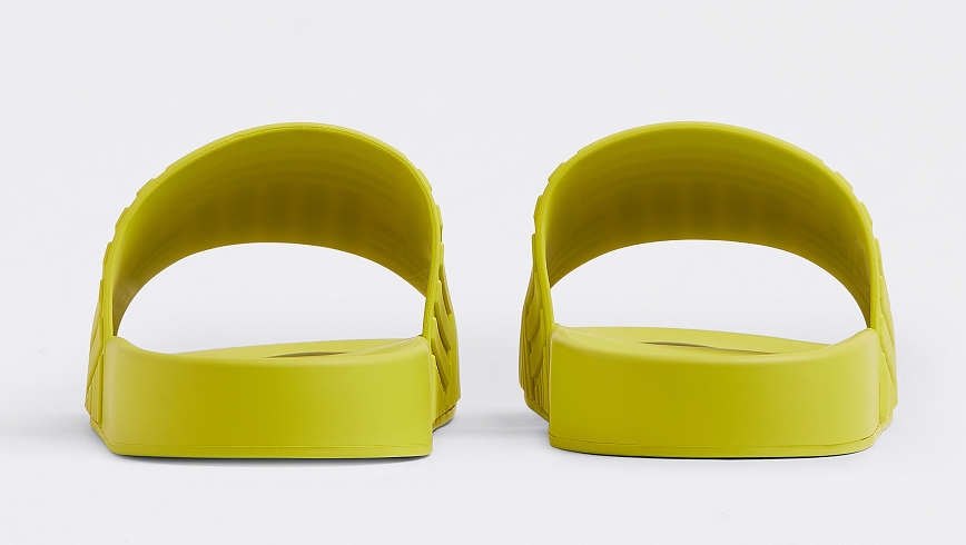 Dép Bottega Veneta Slider 'Kiwi' 690039V1O607278 - Ảnh 4