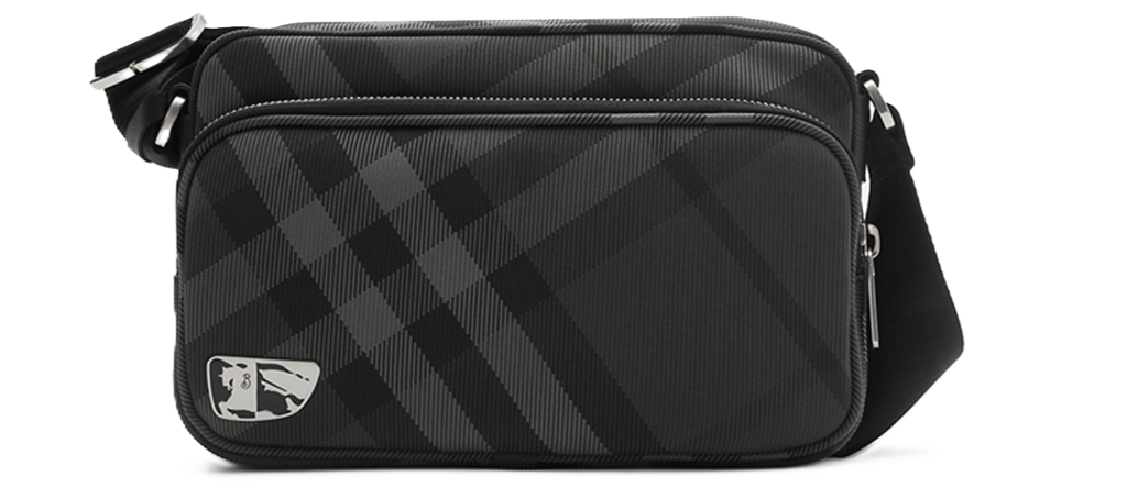 Túi Burberry Grid Crossbody Bag 'Charcoal' 81022491