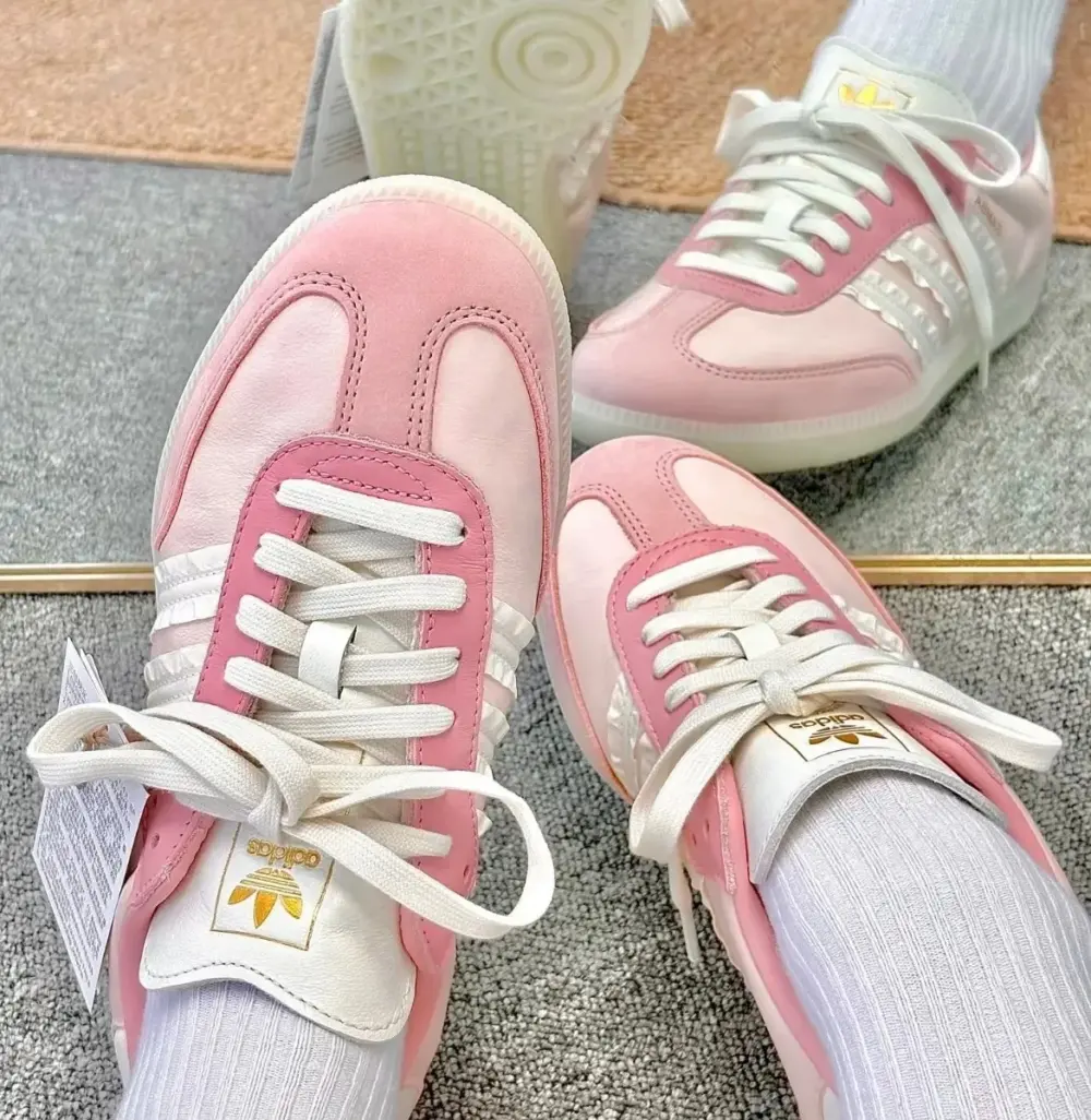 Giày Adidas SAMBA OG W 'Wonder Quartz' JR8830 - Ảnh 6