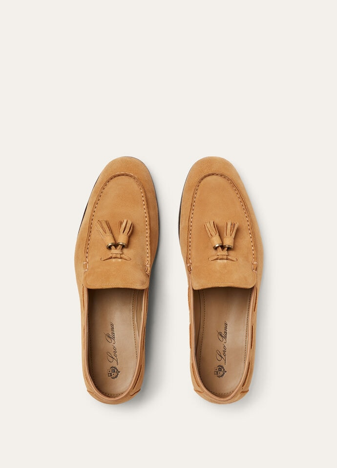 Alternative view of Giày Nam Loro Piana Sea-Sail Walk Loafers 'Classic Camel' FAP1178_H0VT