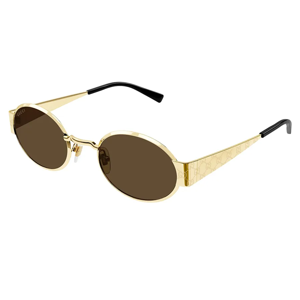 Alternative view of Kính Nữ Gucci Oval Sunglasses 'Gold' GG1854S-005