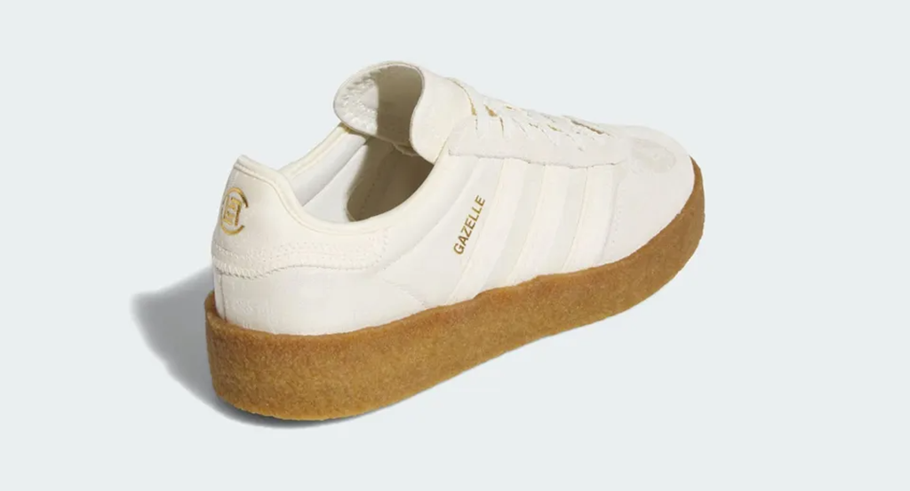 Giày Adidas Gazelle Crepe CLOT ‘Crew White’ JR5410 - Ảnh 3