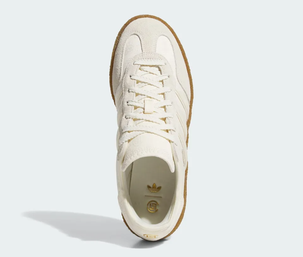 Giày Adidas Gazelle Crepe CLOT ‘Crew White’ JR5410 - Ảnh 4