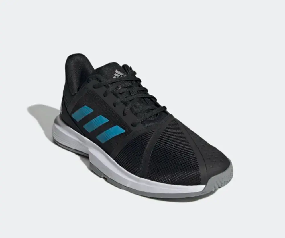 Giày Tennis Adidas CourtJam Bounce ‘Black Sonic Aqua’ H68893 - Ảnh 3