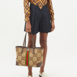 Túi Gucci Ophidia Jumbo GG Medium Tote ‘Beige’ 631685-UKMDG-2570 - Ảnh 3