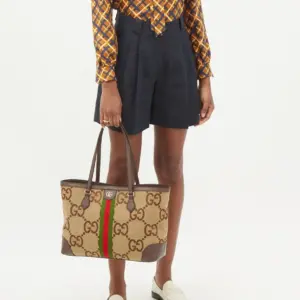 Túi Gucci Ophidia Jumbo GG Medium Tote ‘Beige’ 631685-UKMDG-2570 - Ảnh 3