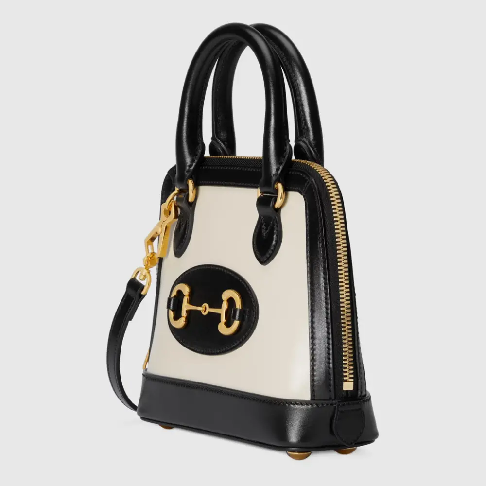 Alternative view of Túi Gucci Horsebit 1955 Mini Shoulder 'Beige-Black' 640716-1D6QG-9099
