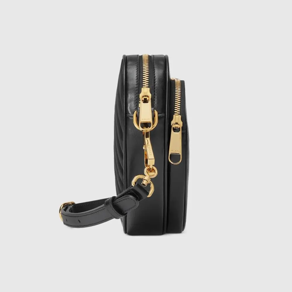 Túi Gucci Interlocking G Mini Heart Shoulder Bag 'Black' 751628-AACCL-1000 - Ảnh 4