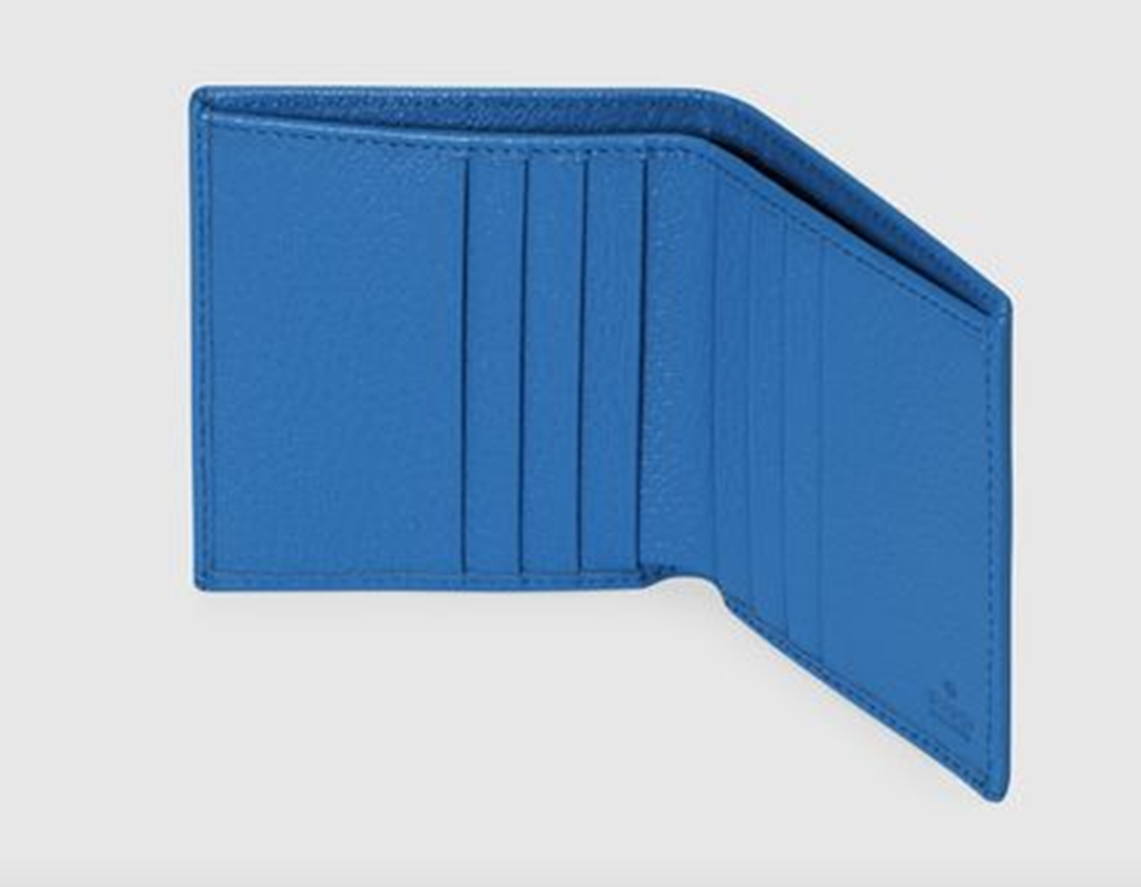 Alternative view of Ví Gucci Bi-fold Wallet 'Blue' 760320-FACHH-4344