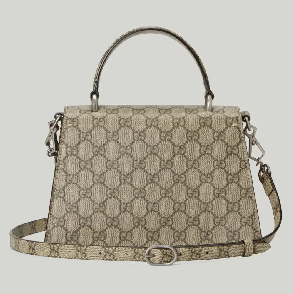 Túi Gucci Small Dionysus Top Handle Bag 'Beige Ebony' 739496-KHNRN-8642 - Ảnh 4