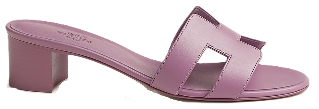 Dép Hermes Oasis Leather Sandals 'Pink' H071002Z 03345