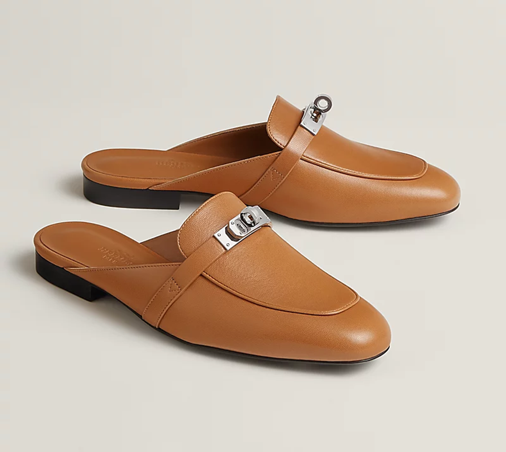 Alternative view of Giày Hermes Oz Mule 'Brown' H211157Z-A3360