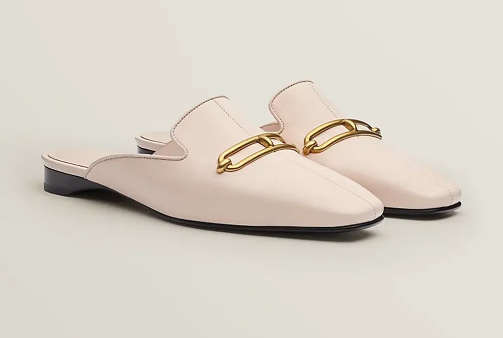 Giày Hermes Esmee Mule 'Pink' H221156Z-1E360 - Ảnh 3