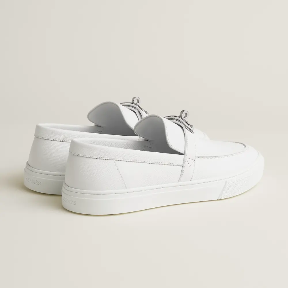Giày Hermes Game Slip-on Sneaker ‘White’ H242854ZH90420 - Ảnh 3
