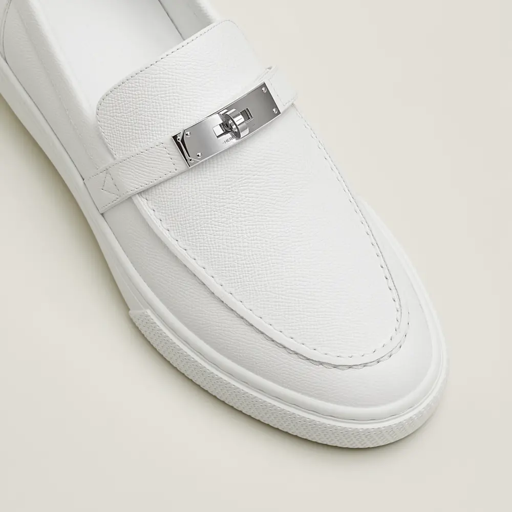 Giày Hermes Game Slip-on Sneaker ‘White’ H242854ZH90420 - Ảnh 4