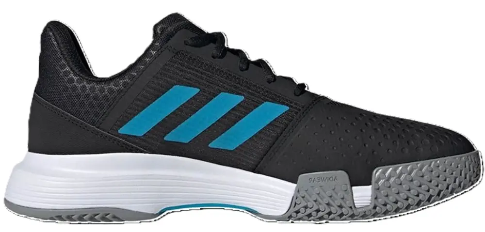 Giày Tennis Adidas CourtJam Bounce ‘Black Sonic Aqua’ H68893