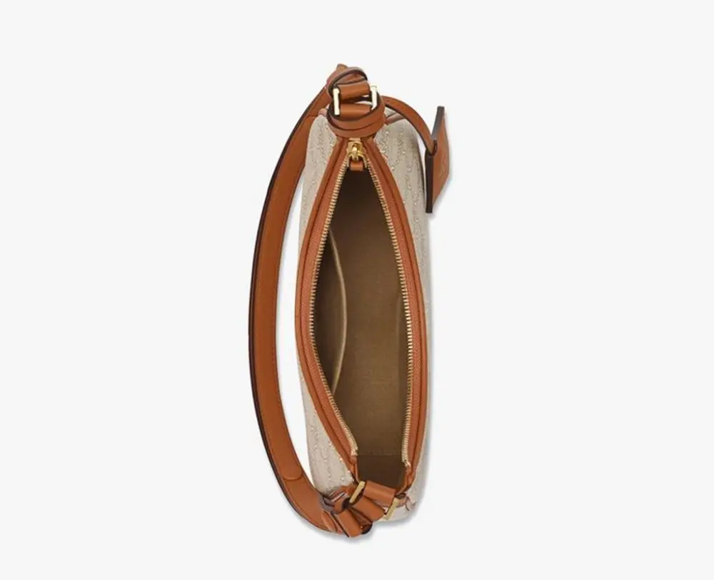 Túi MCM Himmel Ascending Moon Hobo in Lauretos 'Oatmeal' MWHFSAC02I9001 - Ảnh 4
