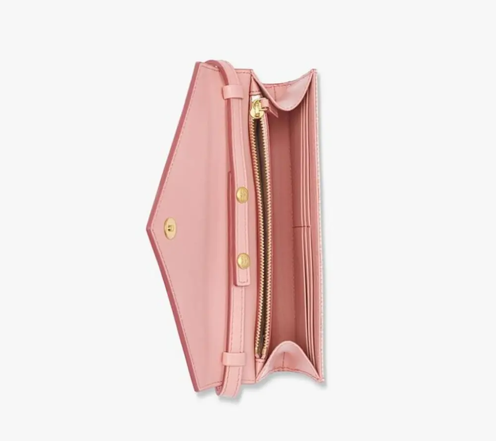 Alternative view of Túi MCM Himmel Crossbody Wallet in Lauretos 'Silver pink' MYLFSAC03P6001