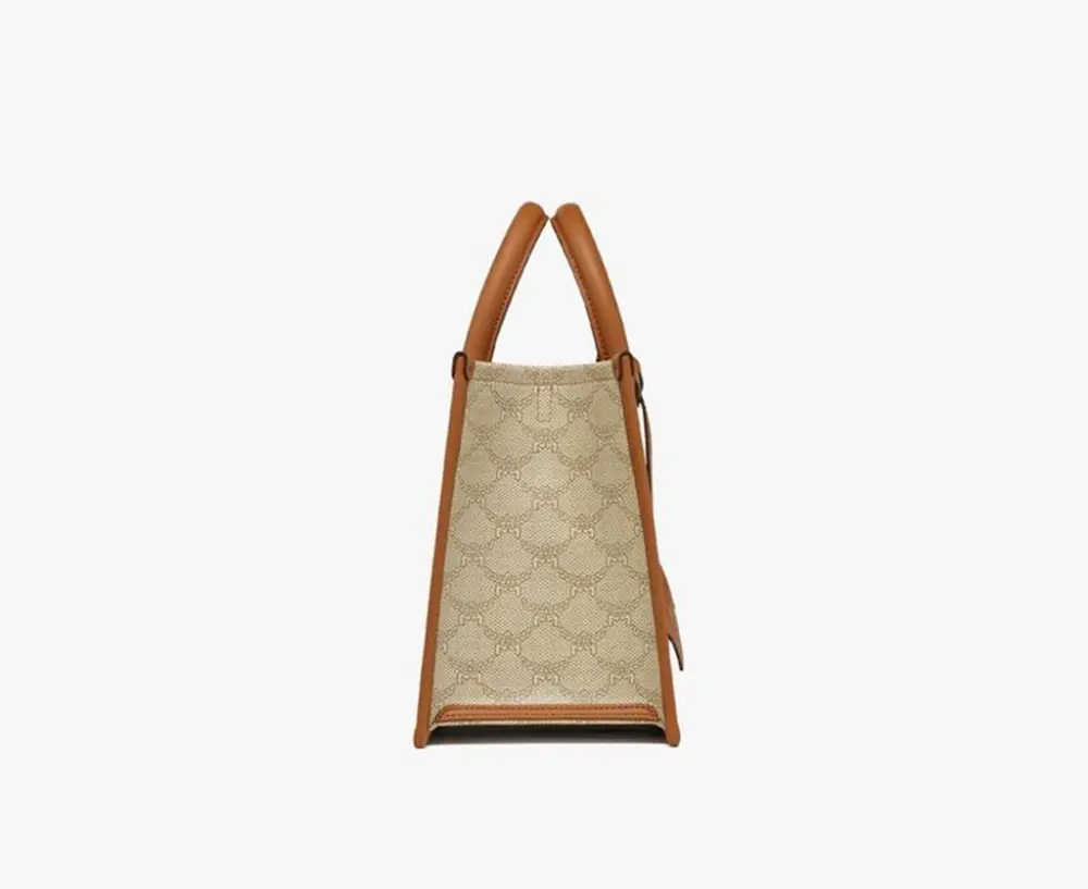 Túi MCM Himmel Tote in Lauretos 'Oatmeal' MWTESAC01I9001 - Ảnh 4