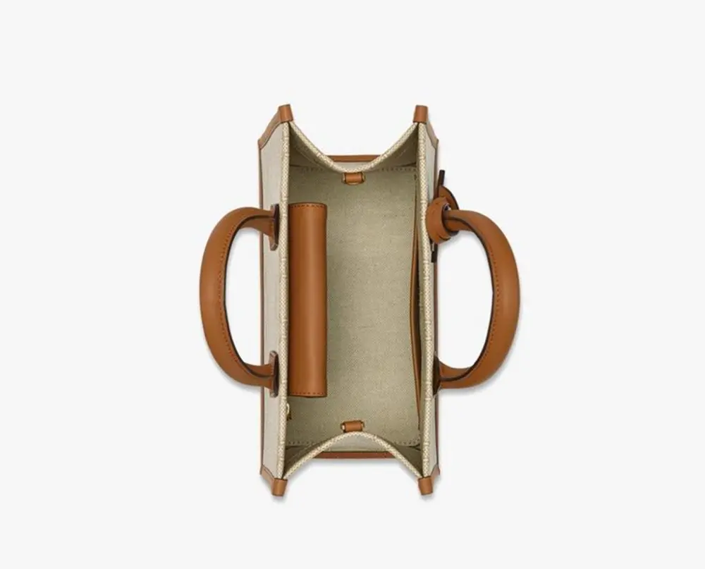 Túi MCM Himmel Tote in Lauretos 'Oatmeal' MWTESAC01I9001 - Ảnh 5