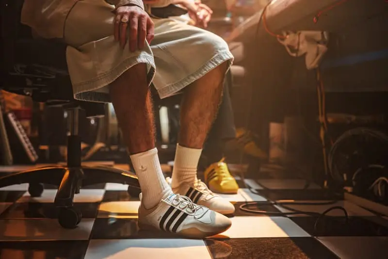 Giày Adidas Ballerina x Bad Bunny ‘Off White Black Gum’ JQ9229 - Ảnh 4