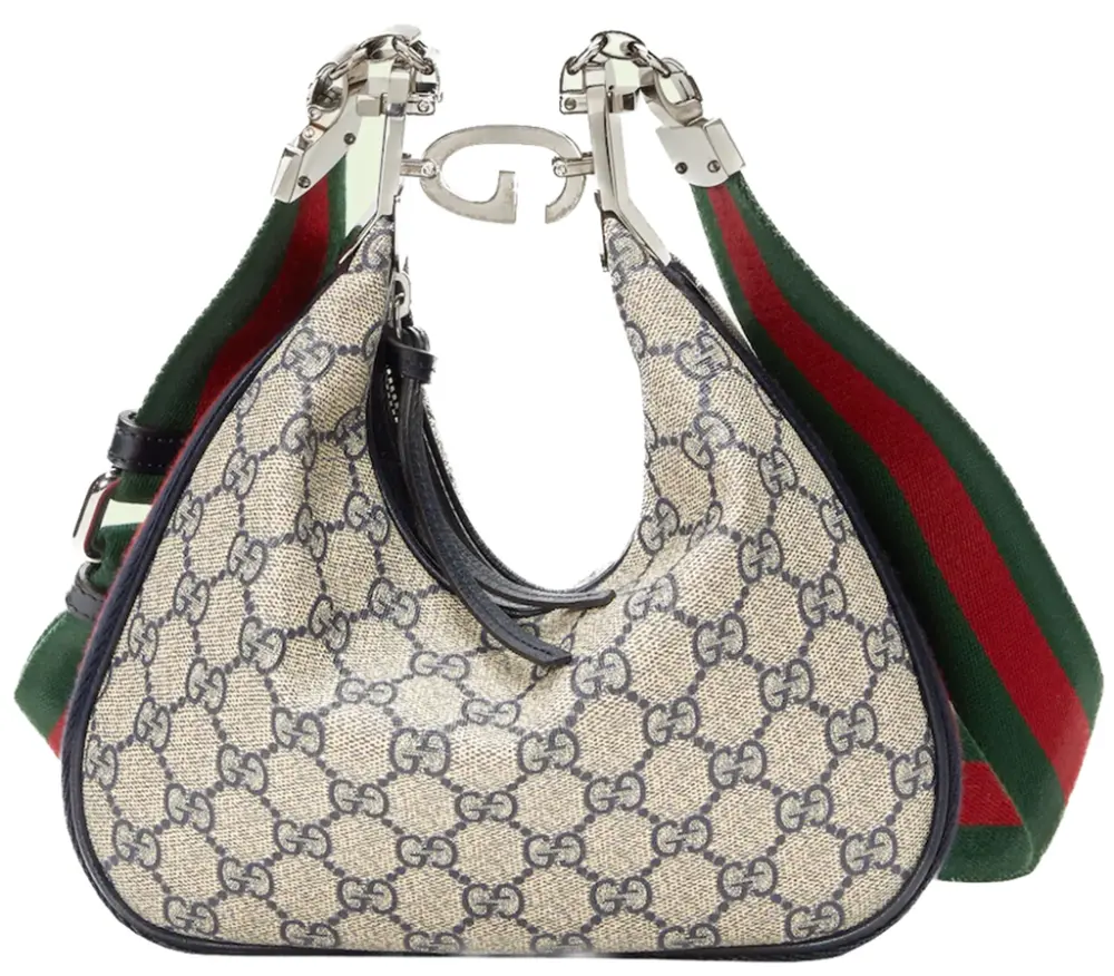 Túi Gucci Attache Small Shoulder Bag 'Beige Blue' 699409-96GRN-4082