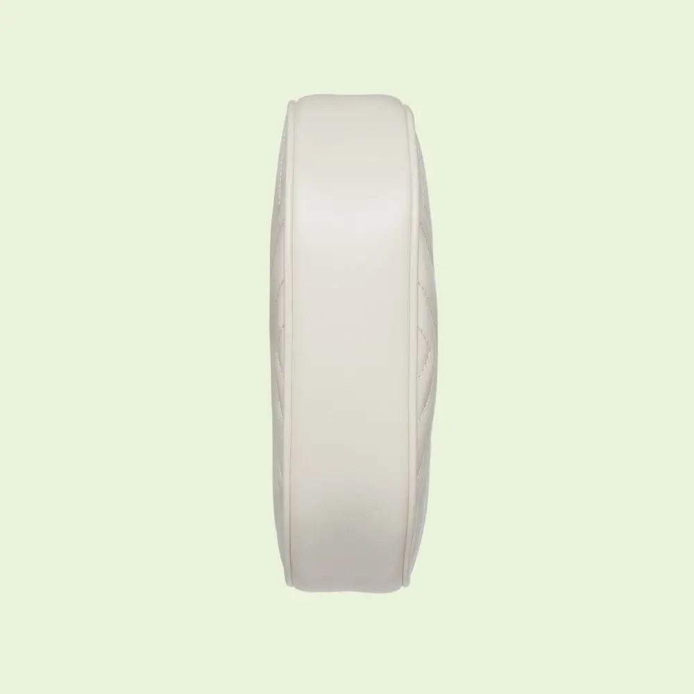 Túi Gucci GG Marmont Half Moon Shaped Mini Bag 'White' 699514-DTDHT-9022 - Ảnh 5